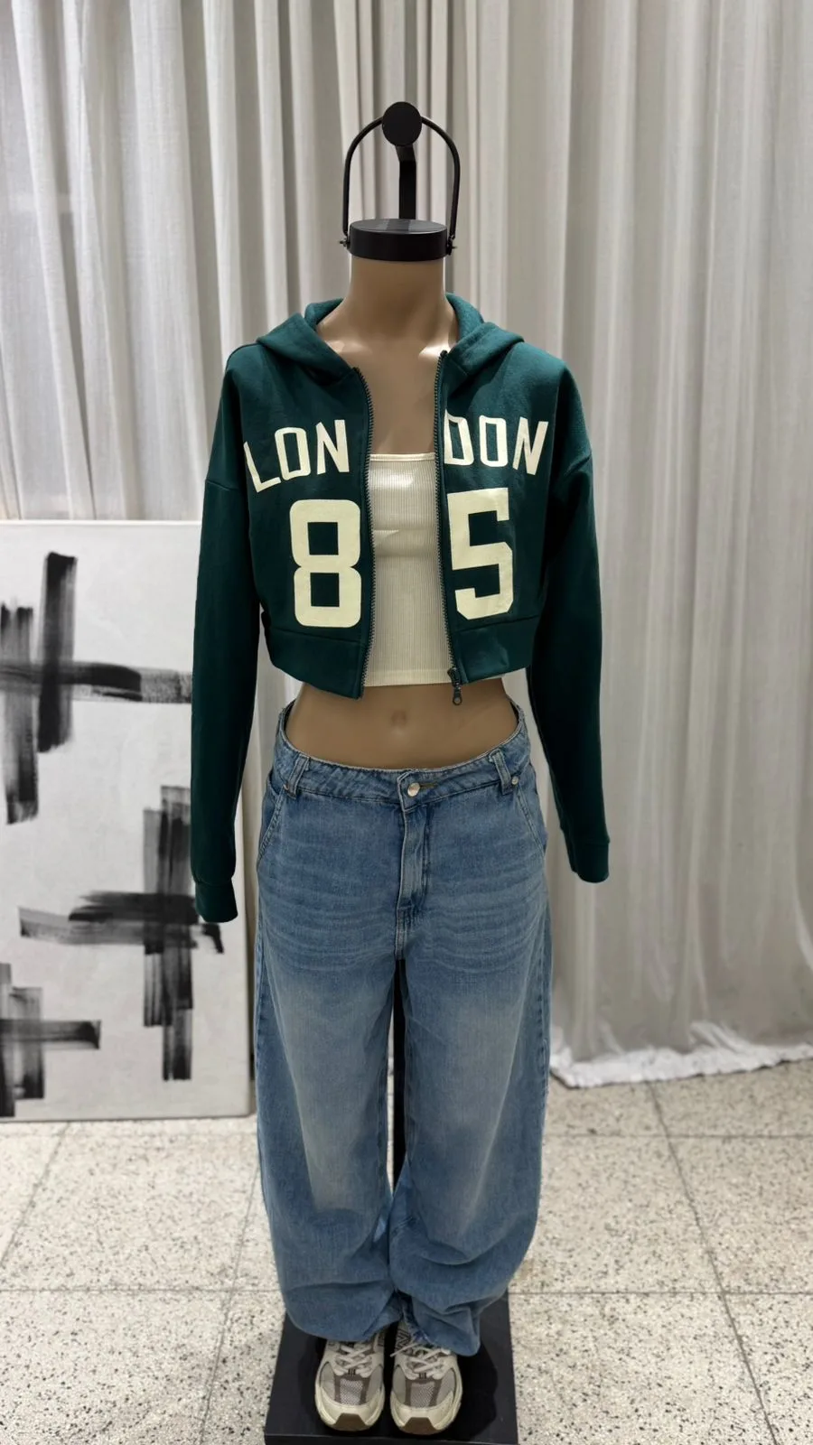 26/C12 - CAMPERA "LONDON 85" - FRIZA