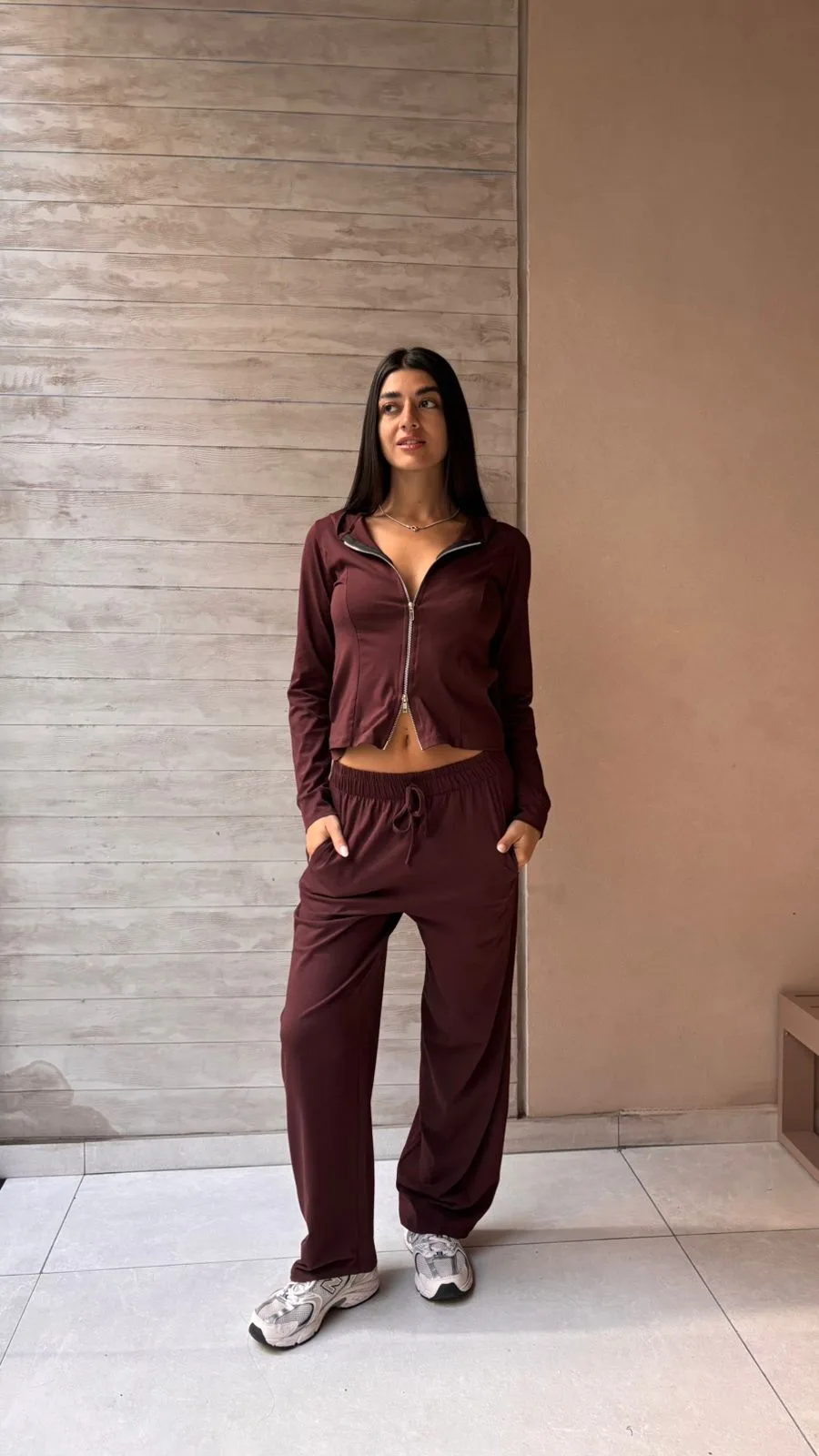 26/P12 - PALAZZO BOLSILLOS TIRA - ALGODON LYCRA