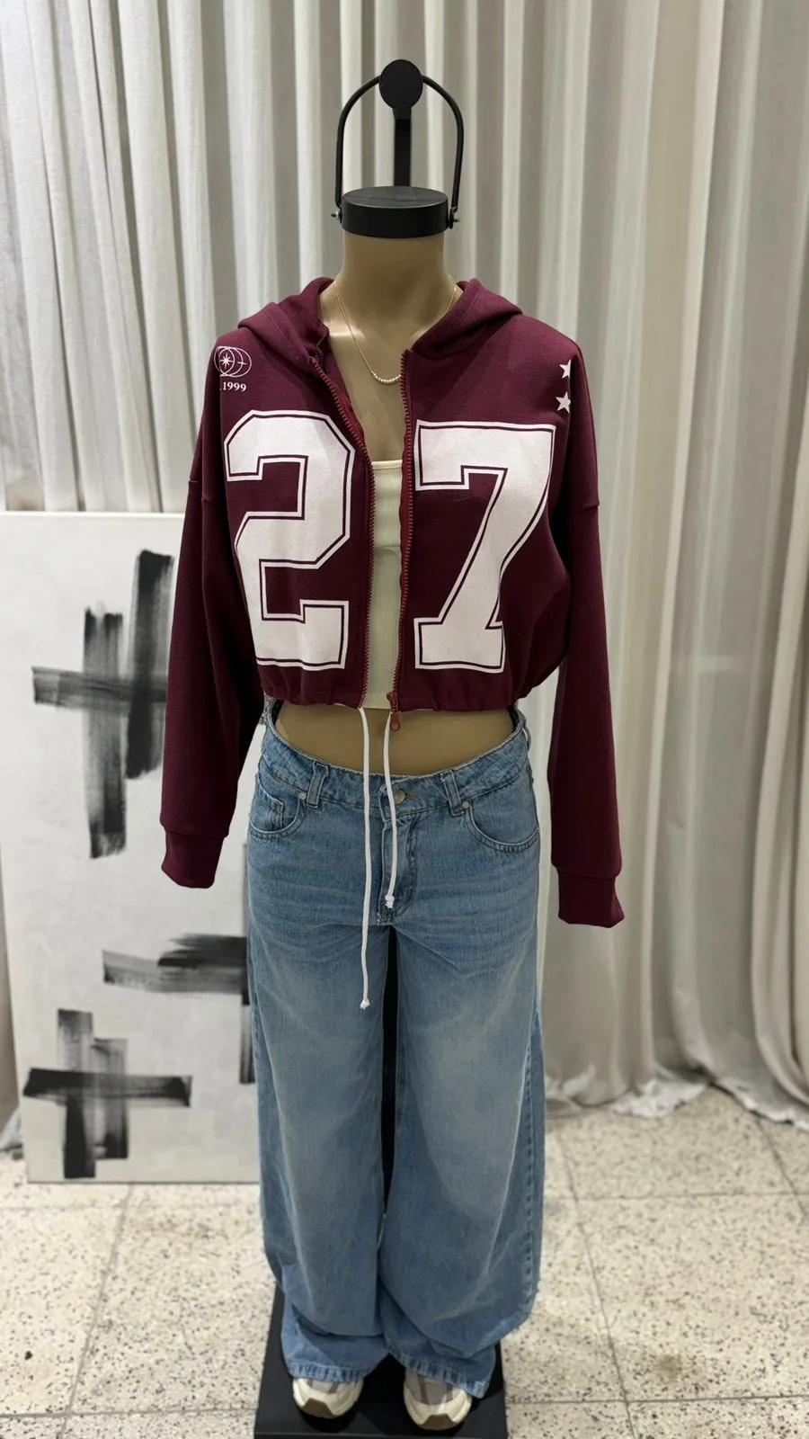 26/C13 - CAMPERA CROP "27" - FRIZA