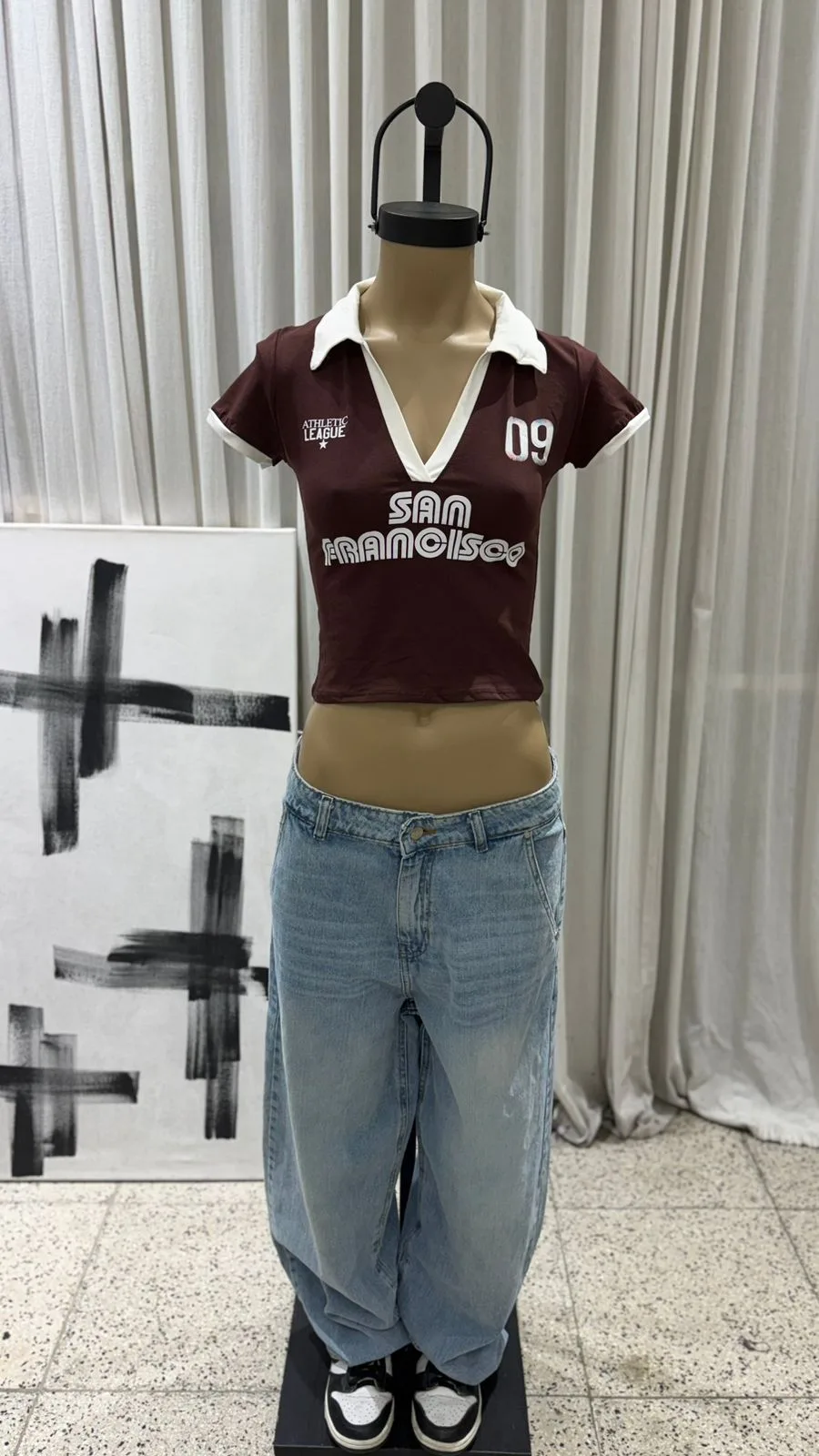 26/T91 – TOP CHOMBA CONTRATONO “SAN FRANCISCO” – ALGODON LYCRA