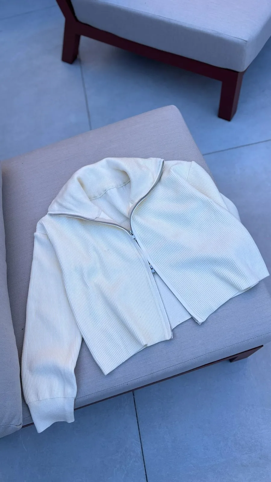 26/C17 - SWEATER DOBLE CIERRE – TEJIDO - Imagen 4