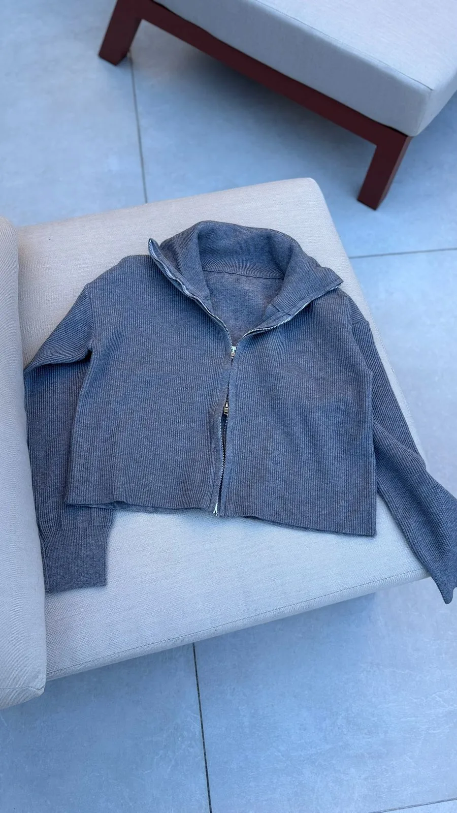 26/C17 - SWEATER DOBLE CIERRE – TEJIDO - Imagen 8