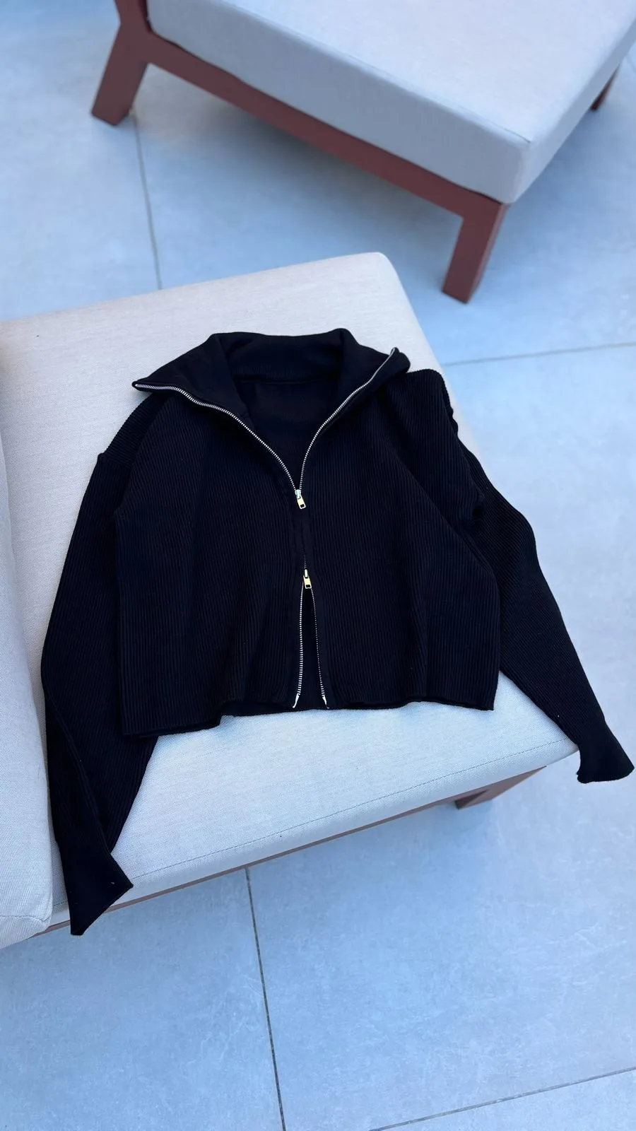 26/C17 - SWEATER DOBLE CIERRE – TEJIDO - Imagen 9