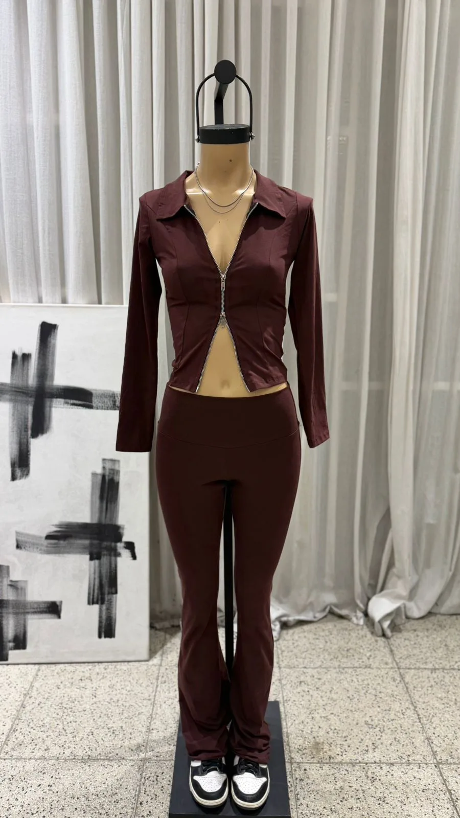 26/P31 - CALZA OXFORD - ALGODON LYCRA - Imagen 5