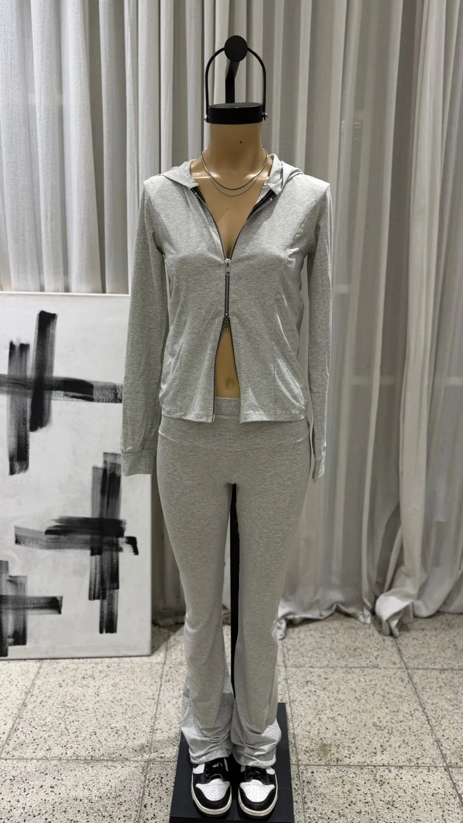 26/P31 - CALZA OXFORD - ALGODON LYCRA - Imagen 4