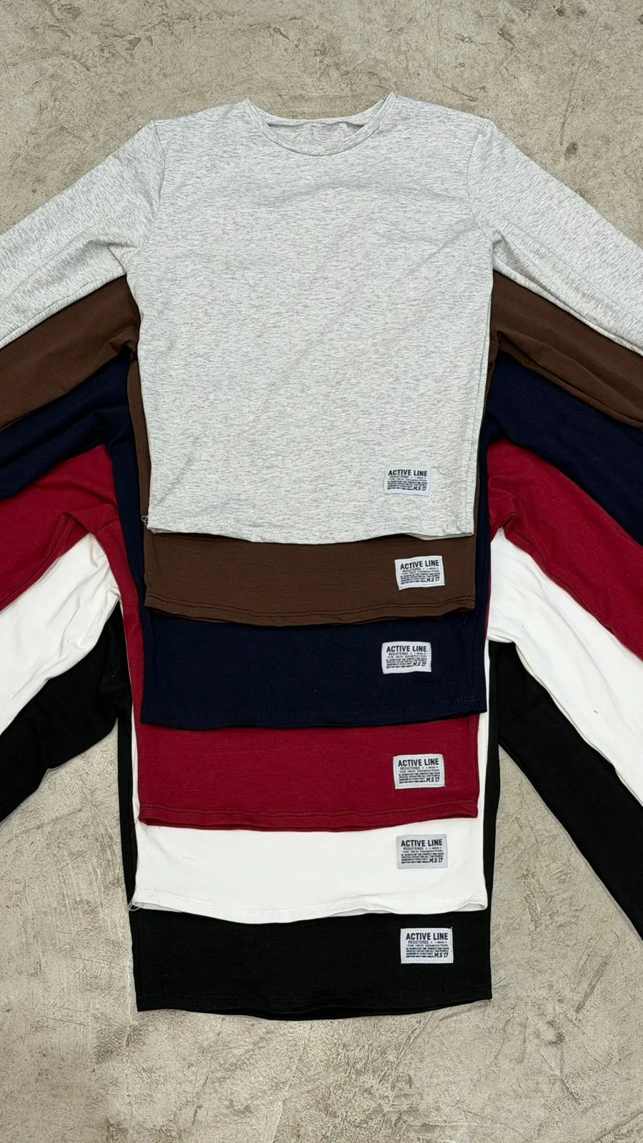 26/T112 - TOP M/L C/ETIQUETA - ALGODON LYCRA - Imagen 4