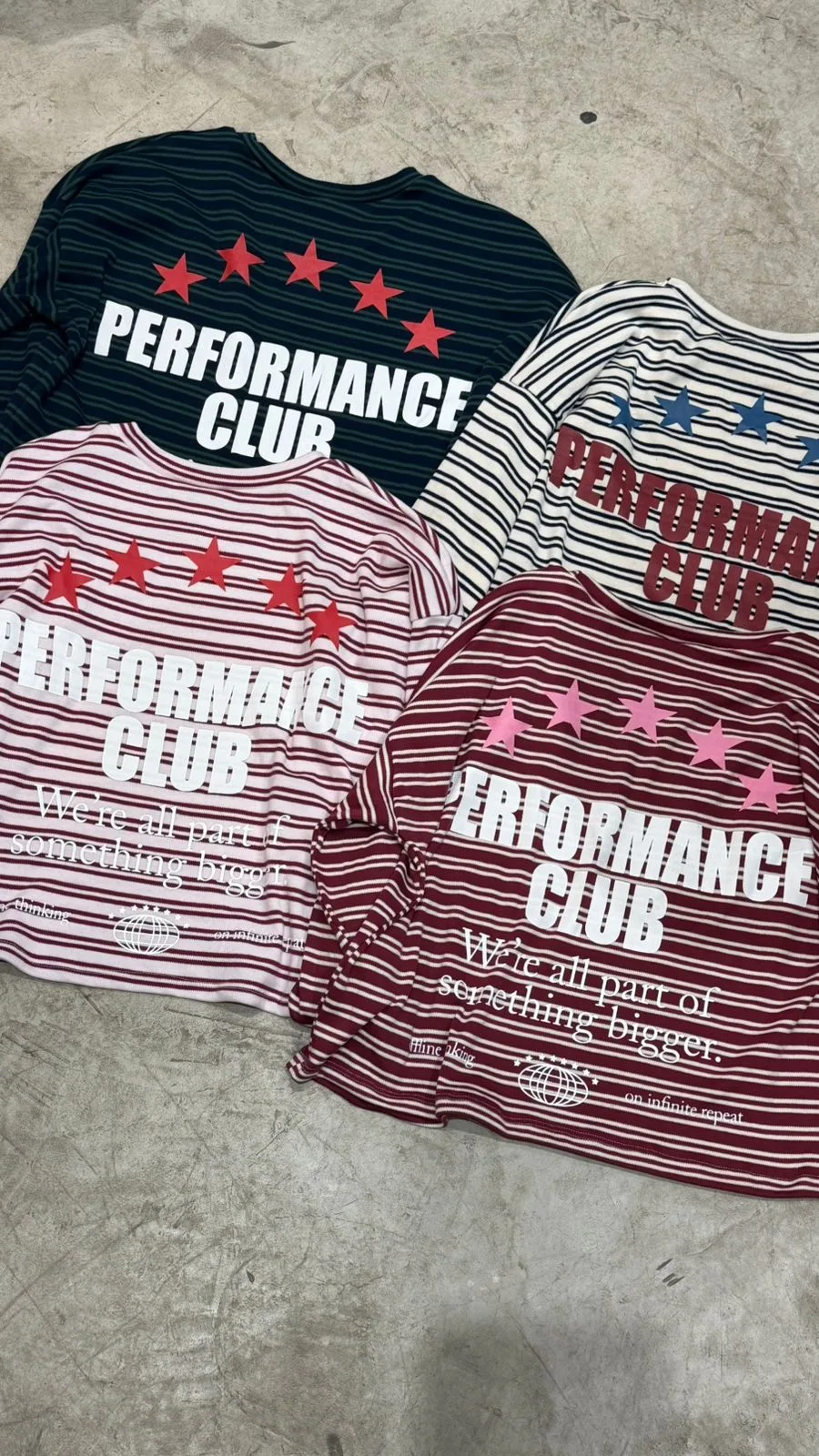 26/T125 - TOP M/L RAYADO "PERFORMANCE CLUB" - RIBB ALGODON - Imagen 10
